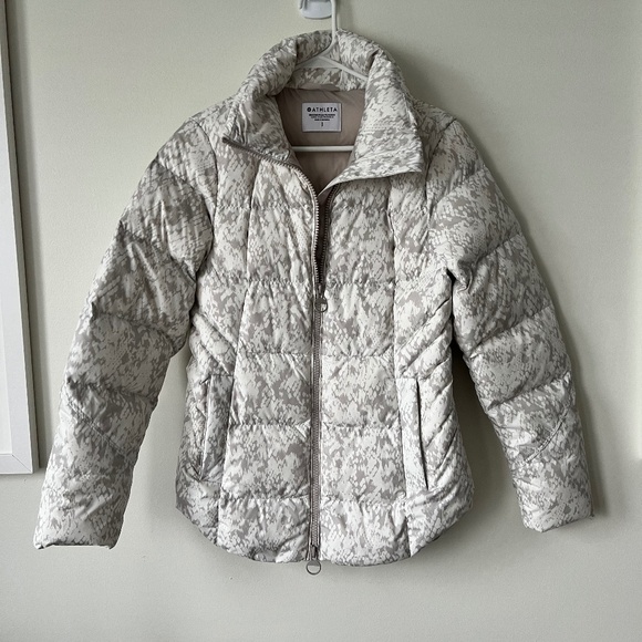 New without tags Athleta down puffer jacket small - Picture 1 of 11